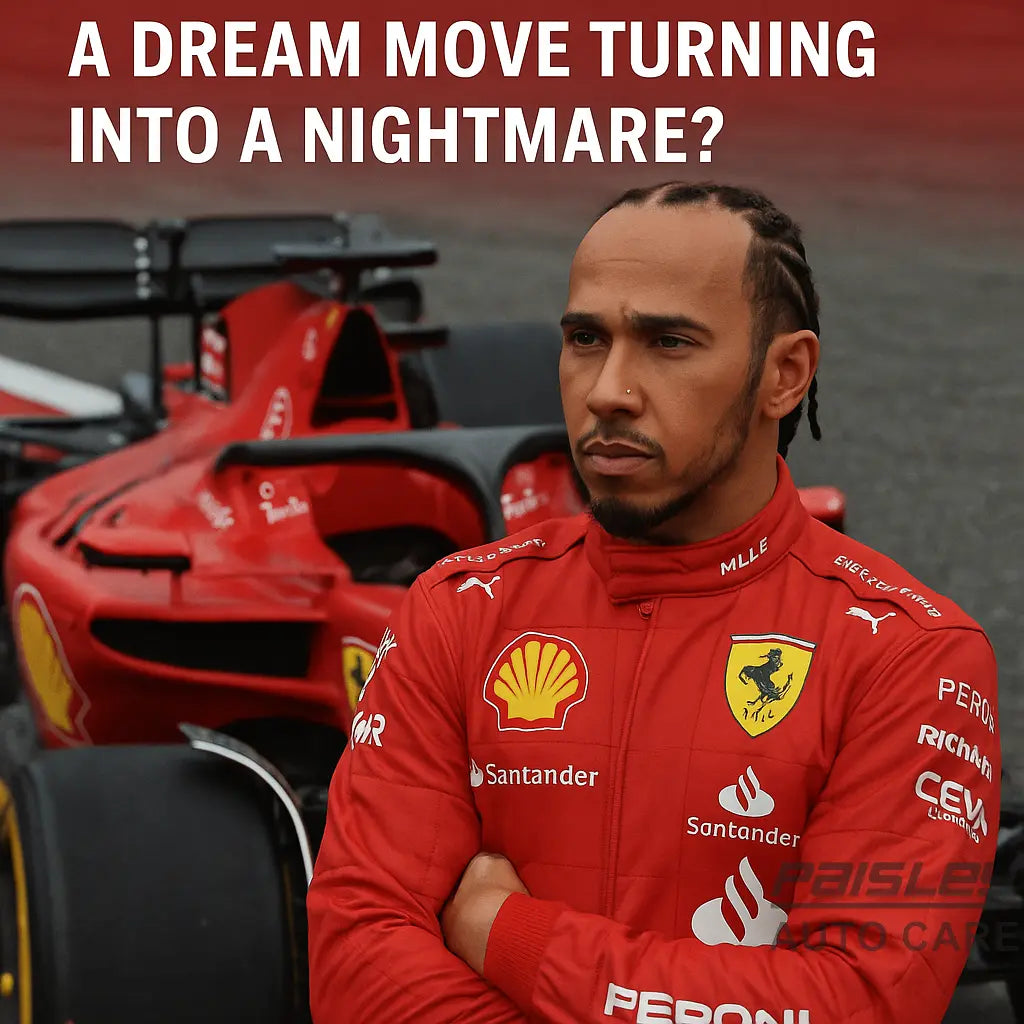 Lewis Hamilton Ferrari: A Dream Move Turning Into a Nightmare? - Paisley Autocare