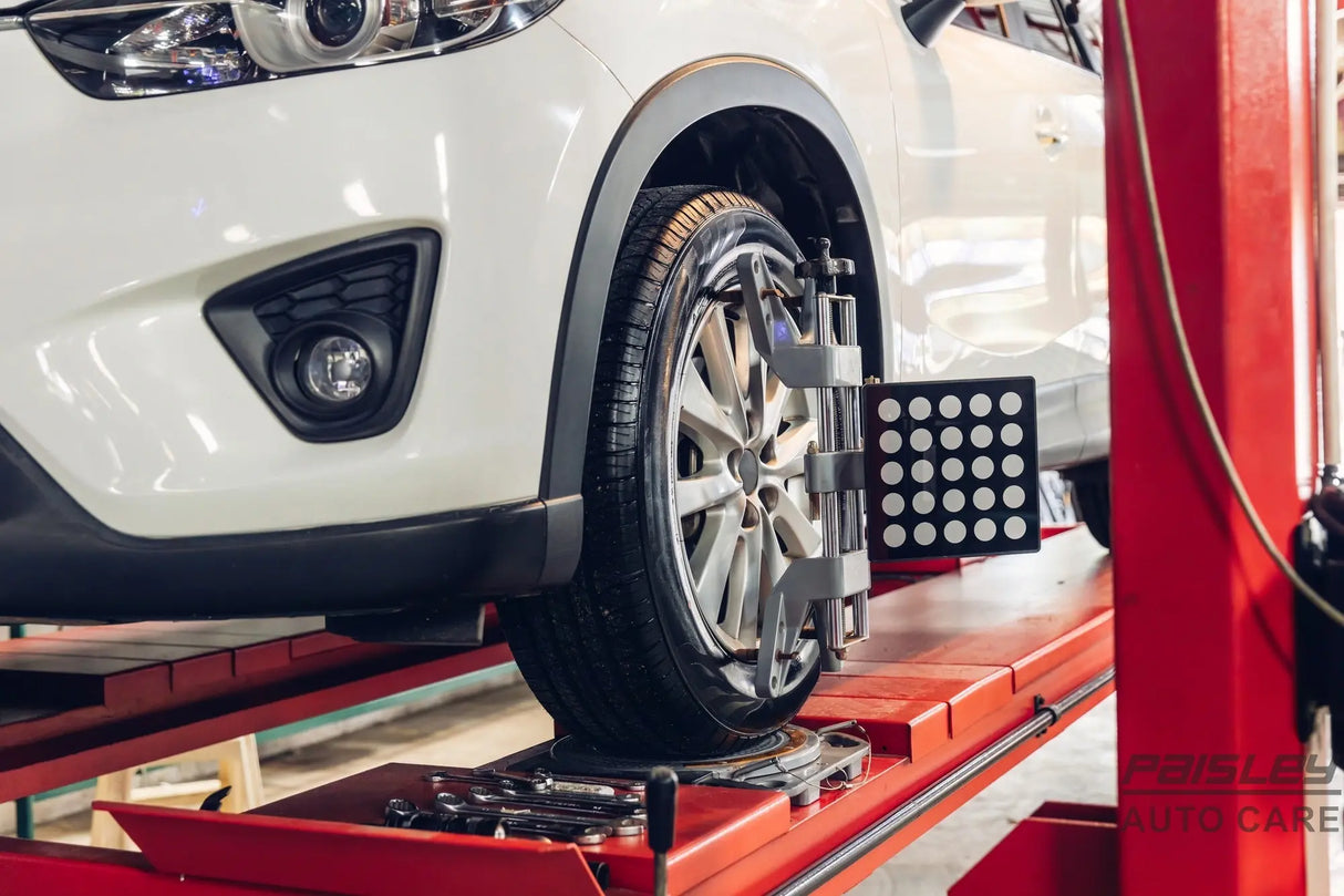 Laser Wheel Alignment (Front) Paisley Autocare LTD