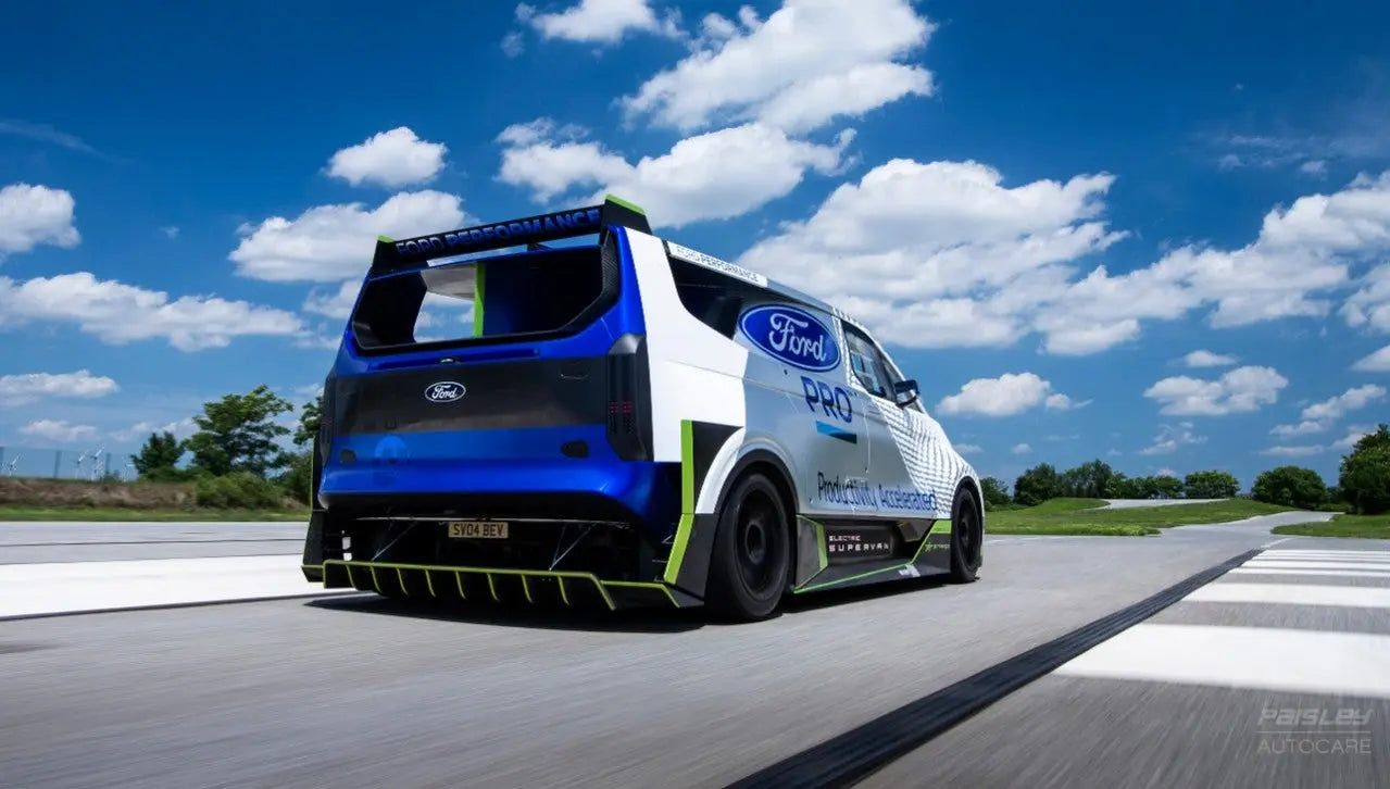 New Ford E-Transit Custom is the world's fastest electric van Paisley Autocare