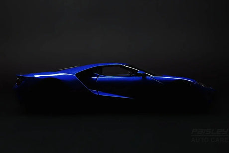 blue and black sports car