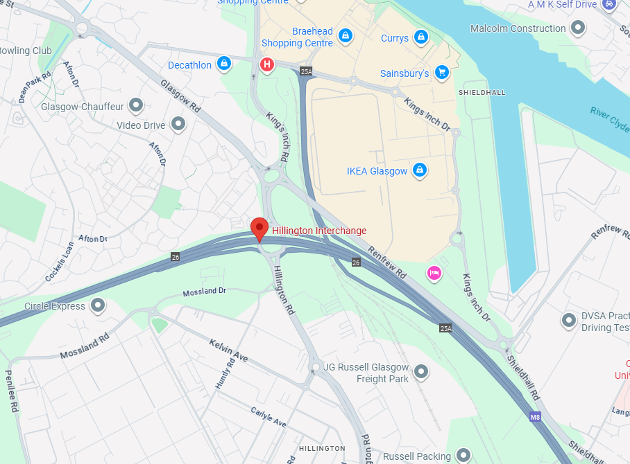 News-Update-M8-Junction-26-Roadworks-Hillington-Interchange Paisley Autocare