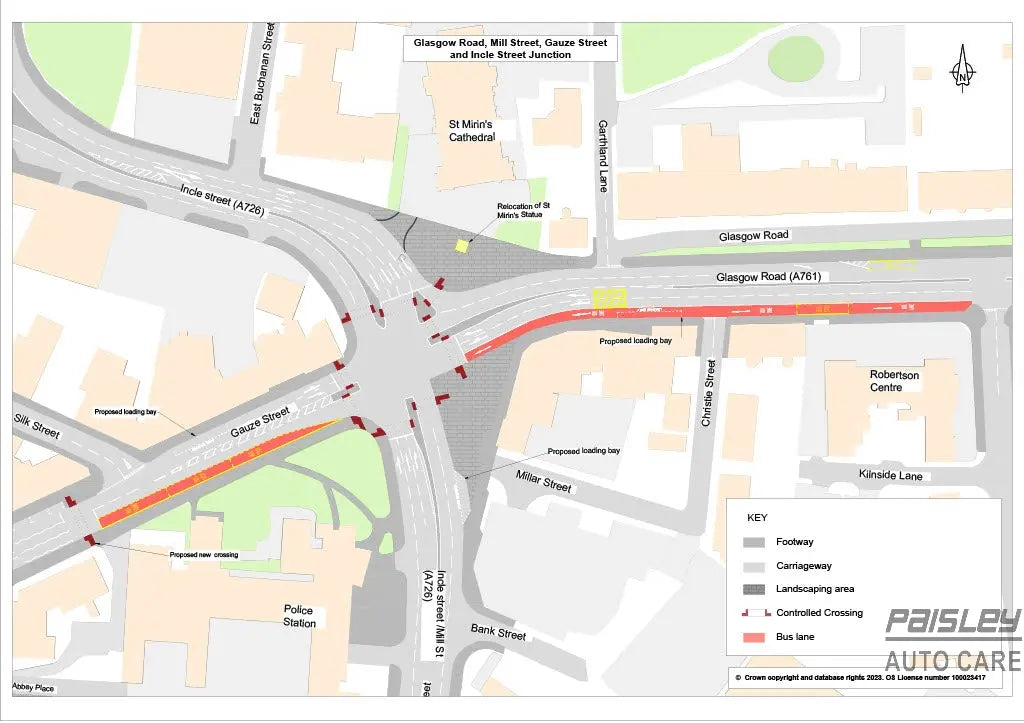 Paisley Town Centre Junction Improvements: A Step Towards a More Connected and Efficient Urban Space - Paisley Autocare