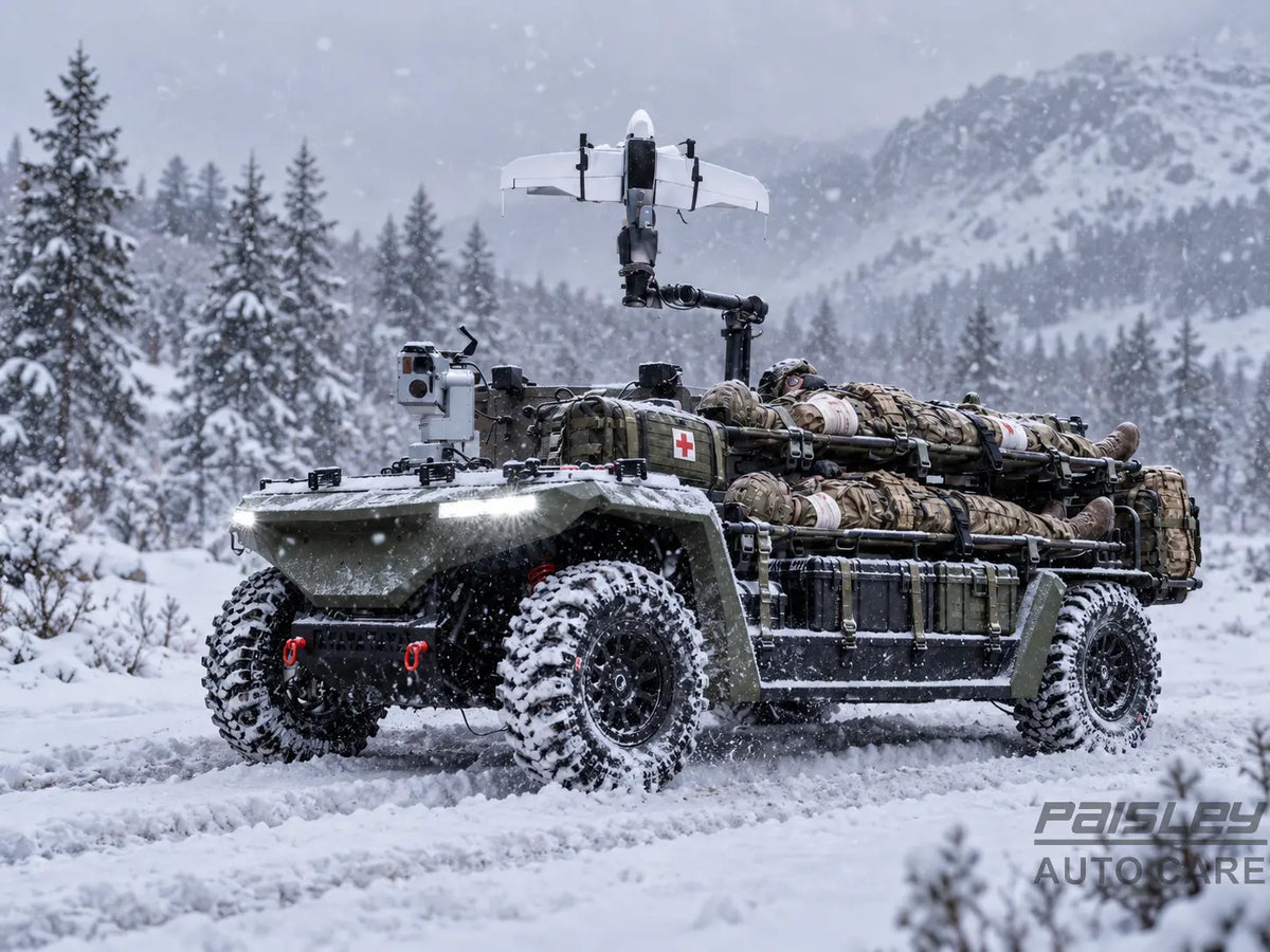 Quantum Systems Mandrill: The 100km/h Autonomous Ground Vehicle Built for Extreme Environments Paisley Autocare