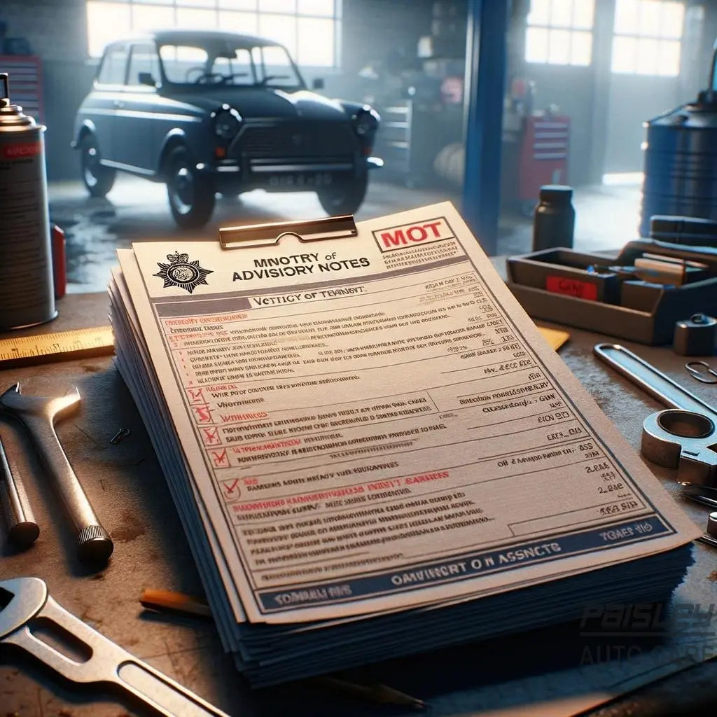 Mot Class Guide Understanding MOT Advisory: A Comprehensive Guide – Paisley Autocare