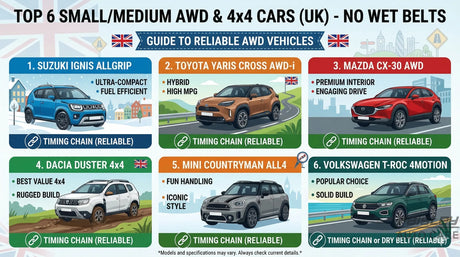 Top 6 Reliable AWD & 4x4 Cars UK 2026 Paisley Autocare