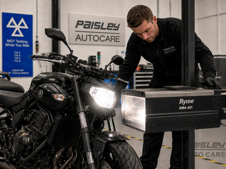 Motorcycle MOT Paisley Autocare LTD